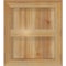 Ekena Millwork Framed Board-n-Batten Shutters, Rough Sawn Western Red Cedar, 16 1/8W x 18H, PR RBF06S16X018RWR - alternate 5